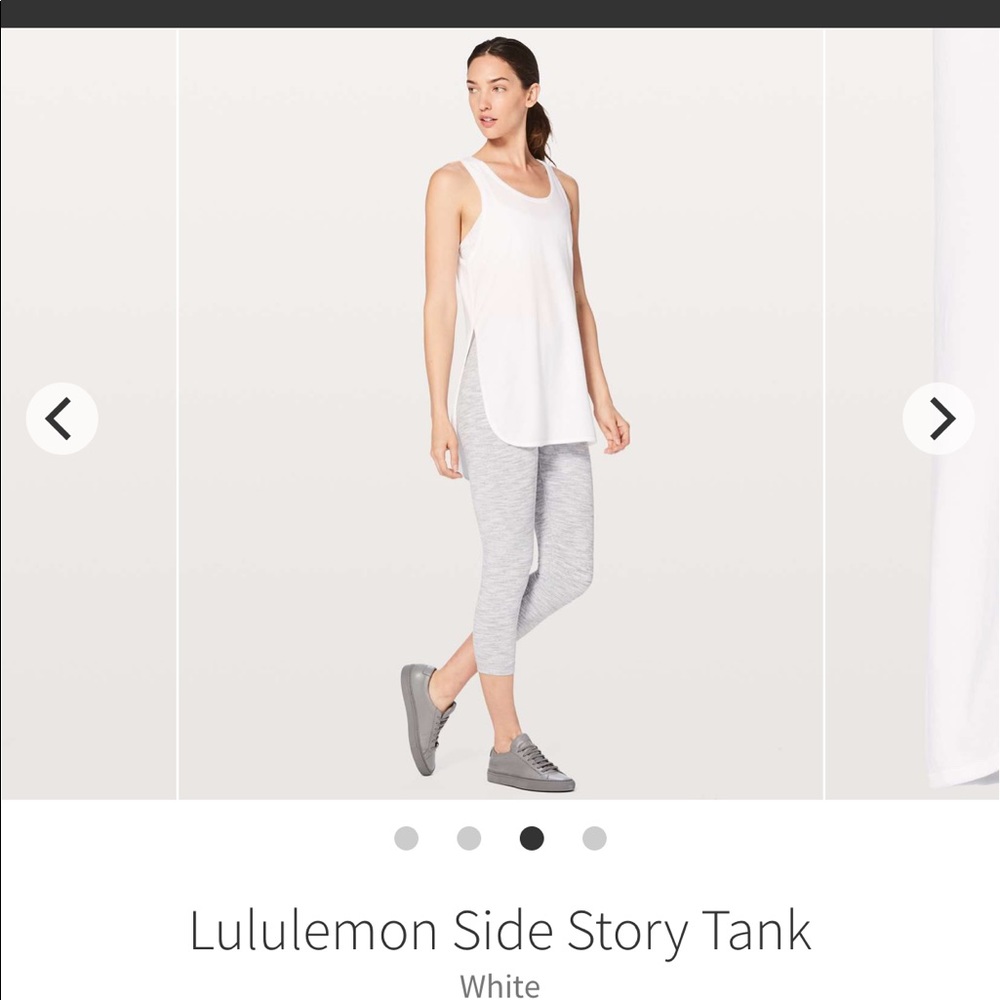 ⚡️2/$30 Lululemon side story tank